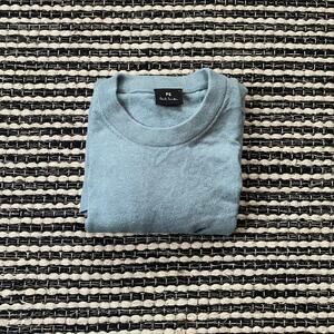 🌿Paul Smith Mens Crewneck Wool Blend Long Sleeve Pullover Bolt Sweater L